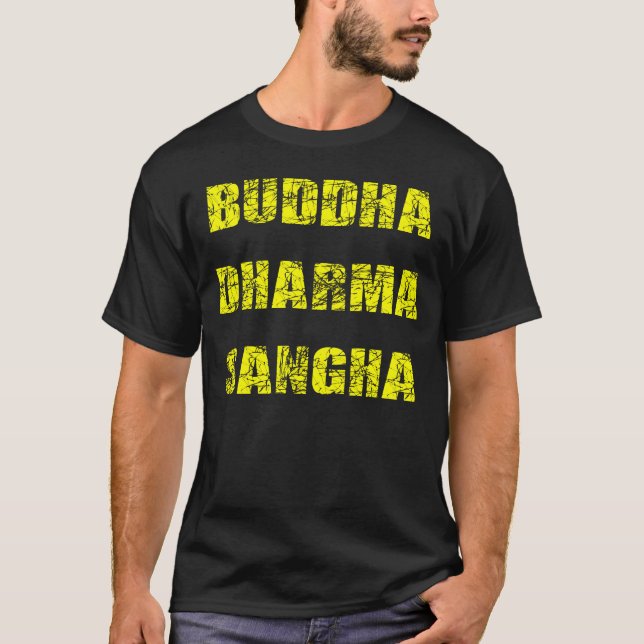 Buddha Dharma Sangha Tee (Front)