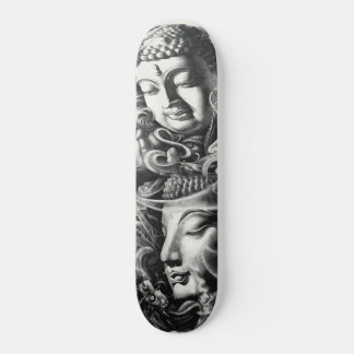 Buddha Dragon Krishna Prayer Deck Skateboard
