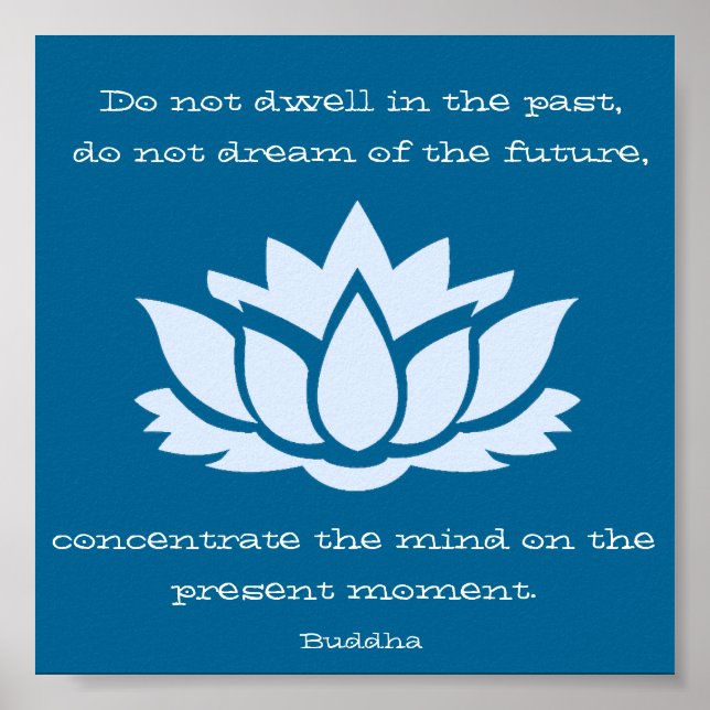Buddha Dream Quote Inspirational Poster (Front)