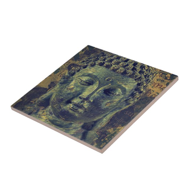 Buddha End of Suffering Tile (Side)