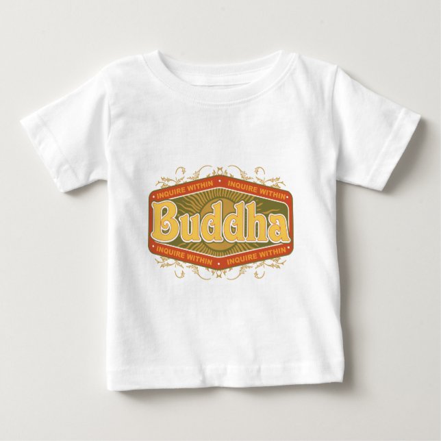 Buddha Enquire Within Baby T-Shirt (Front)