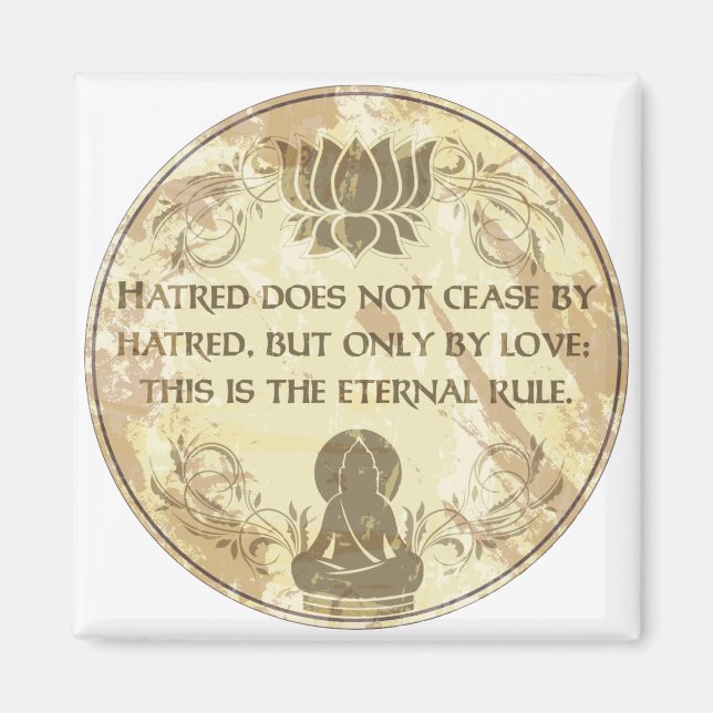 Buddha Eternal Rule Magnet (Front)