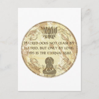 Buddha Eternal Rule Postcard