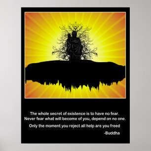 Buddha Existence Poster