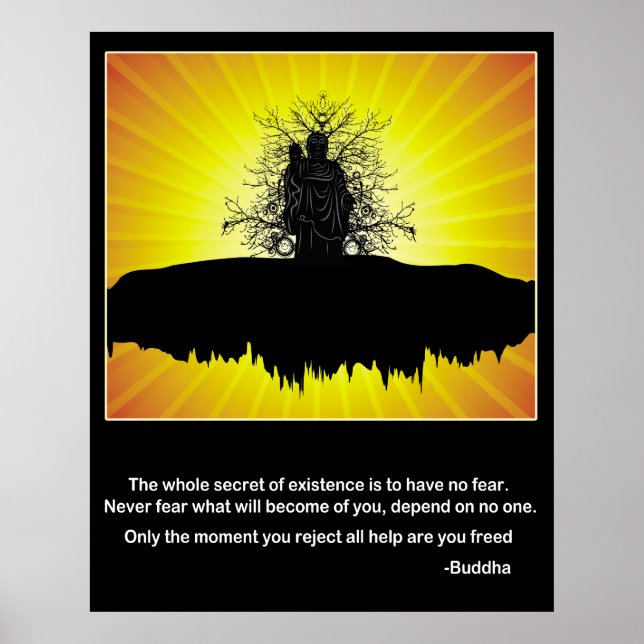 Buddha Existence Poster (Front)