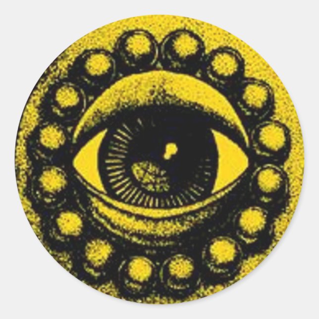 Buddha Eye Sticker Sheet (Front)
