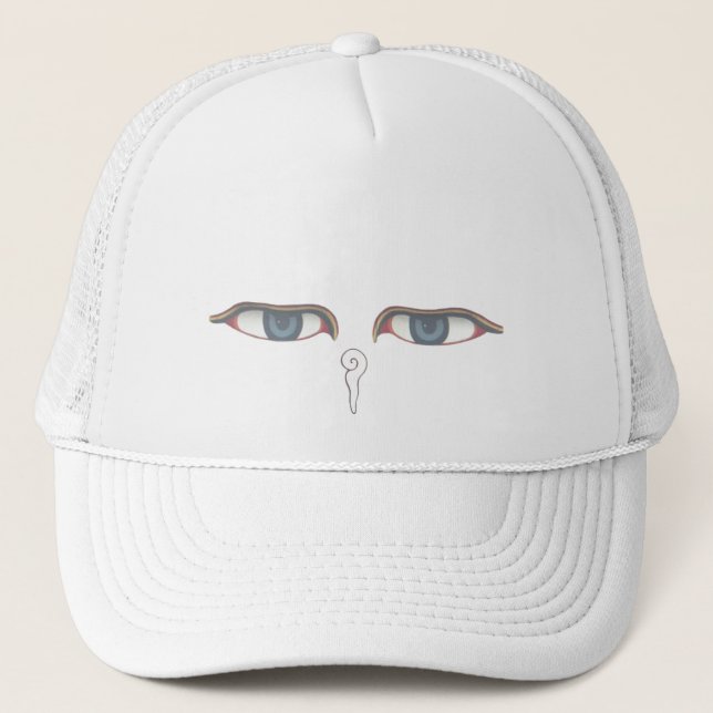 Buddha Eyes Trucker Hat (Front)