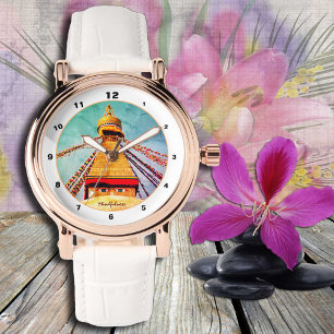 Buddha Eyes watch, Boudhanath Stupa, Nepal Watch