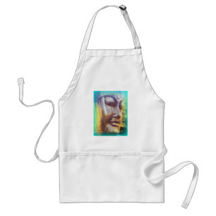 Buddha face standard apron