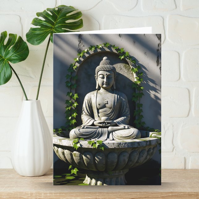 Buddha Fountain and Quote Card (Creator Uploaded)