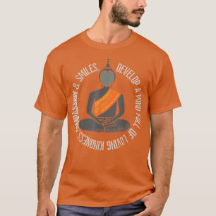 Buddha Gautama Mindfulness Peace Loving Kindness M T-Shirt