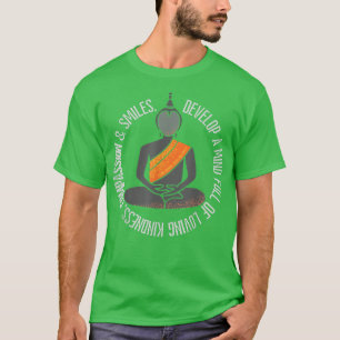 Buddha Gautama Mindfulness Peace Loving Kindness M T-Shirt