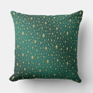 buddha, golden + buddha, asian pattern, shiny, cushion
