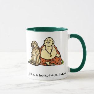 Buddha Golden Retriever Mug