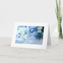 Buddha greeting card