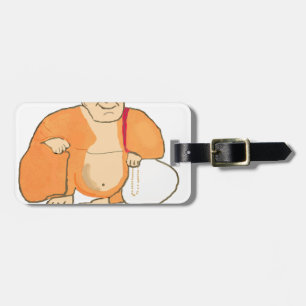 Buddha Happiness Joy Peace Luggage Tag