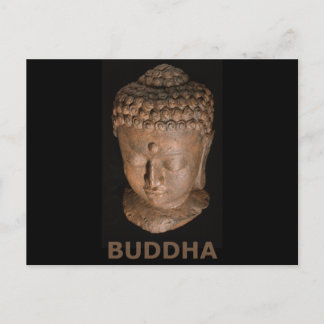 Buddha Head Postcard