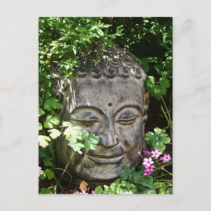 Buddha Head Postcard