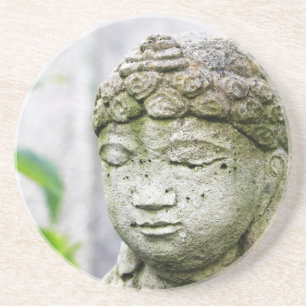 Buddha head statue coaster