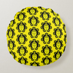 Buddha Home And Living Round Cushion