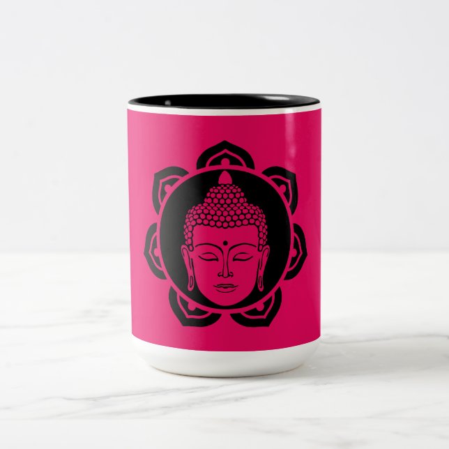Buddha Home And Living Two-Tone Coffee Mug (Center)