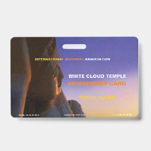 Buddha ID Badge