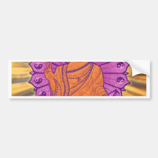 Buddha Illuminated Bumper Sticker