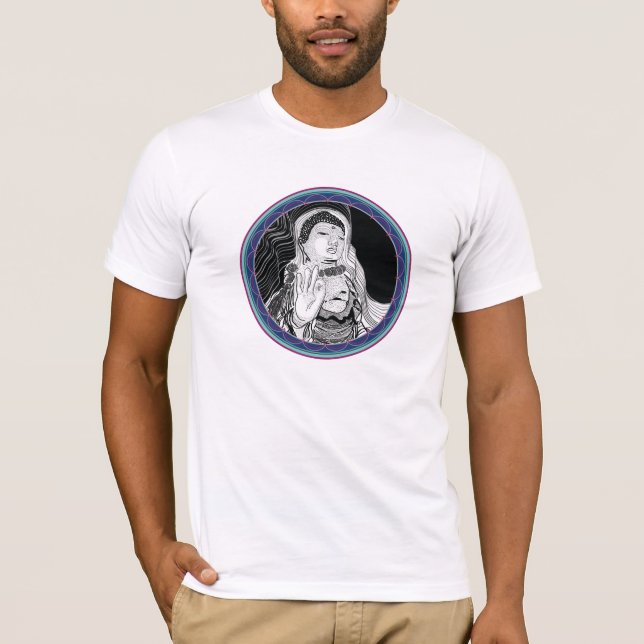 Buddha in Circle T-Shirt (Front)
