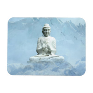 Buddha in Clouds Magnet
