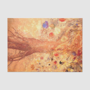 Buddha in His Youth by Odilon Redon Tissue Paper