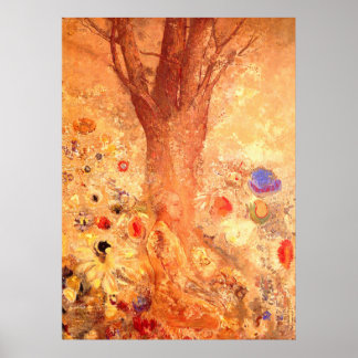 Buddha in His Youth Poster Print by Redon