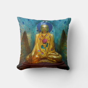 Buddha In Ornate Alcove Cushion