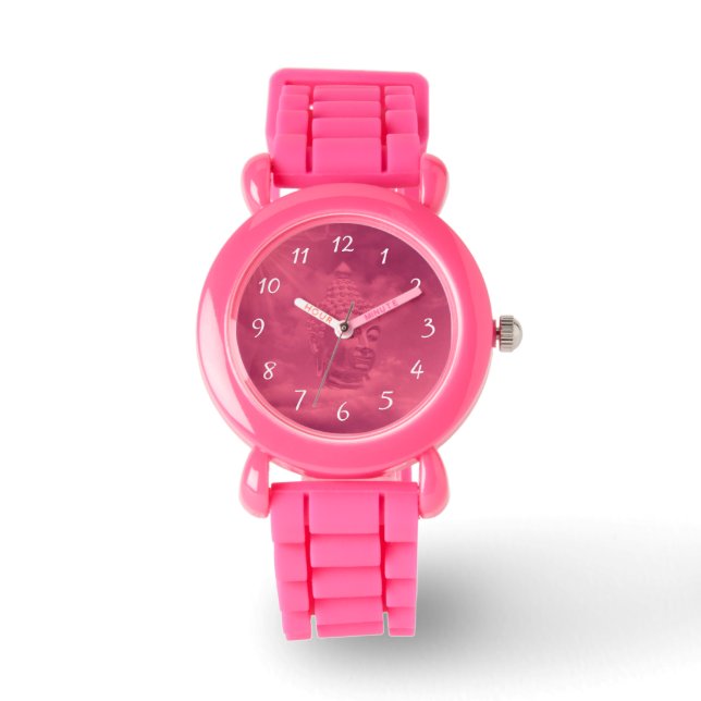 buddha in pink watches (Front)