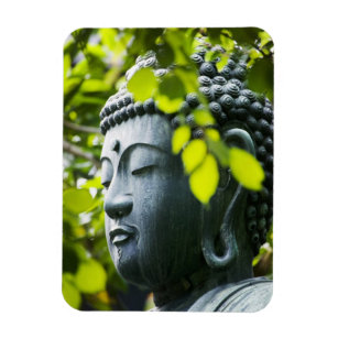 Buddha in Senso-ji Temple Garden Magnet