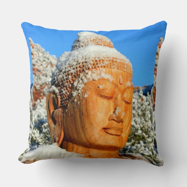 Buddha in Snow Pillow (Front)