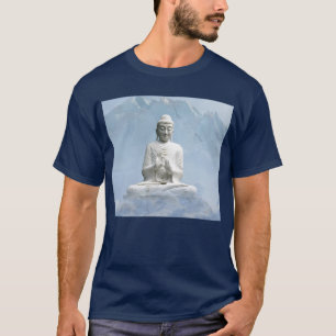 Buddha in the Mountains Above the Clouds T-Shirt
