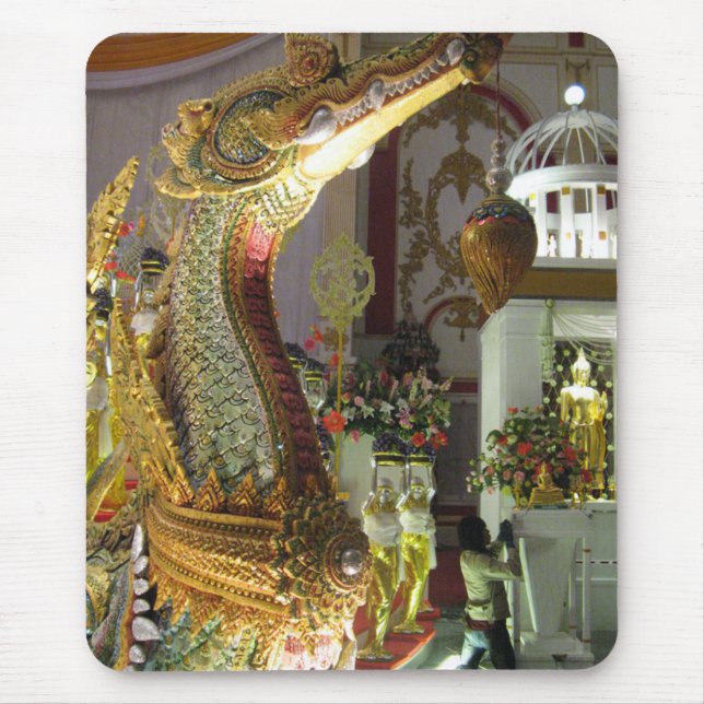 Buddha Islam ... Thai Muslim Mouse Pad (Front)