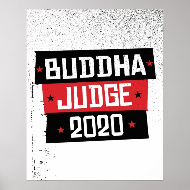 Buddha Judge 2020 Poster (Front)