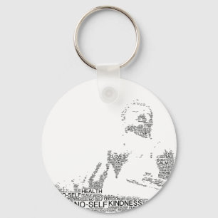 buddha key ring