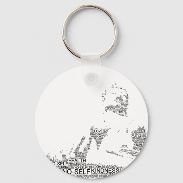 buddha key ring (Front)