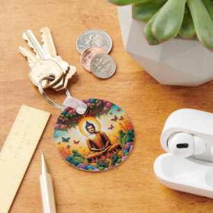 Buddha  Keychain