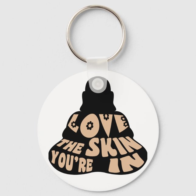 Buddha Love Key Ring (Front)