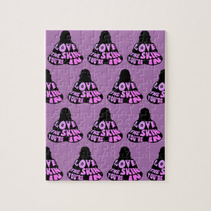 Buddha Love Purple Jigsaw Puzzle