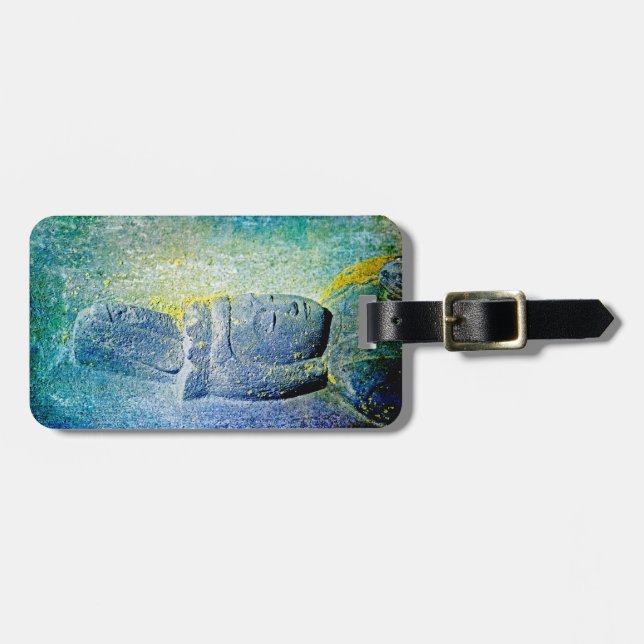 Buddha Luggage Tag (Front Horizontal)