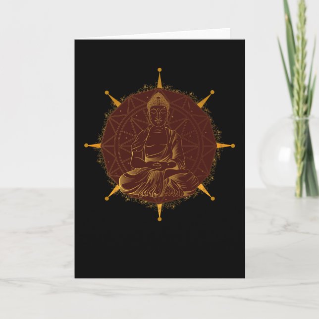 Buddha Mandala Card (Front)