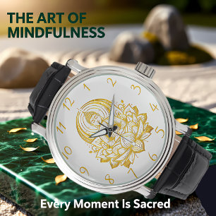 Buddha Meditating in Lotus  Watch