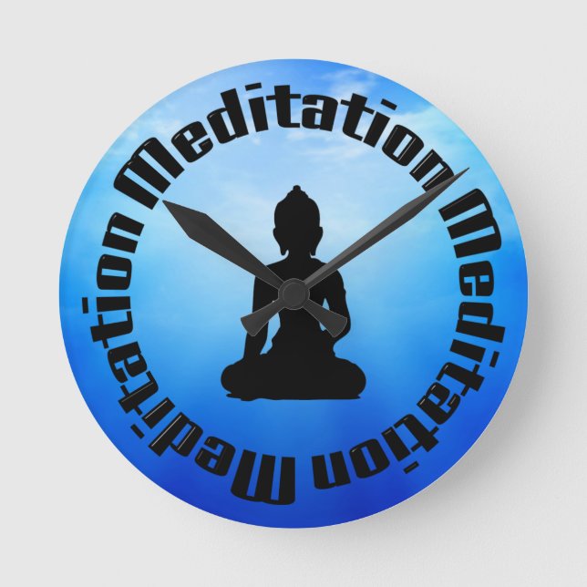 BUDDHA MEDITATION CLOCK (Front)