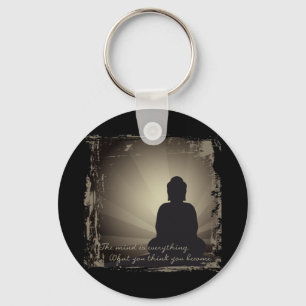 Buddha Mind Is Everything Key Ring