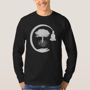 Buddha Monk Namaste Praying Pray Smile Happy Laugh T-Shirt