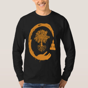 Buddha Monk Namaste Praying Pray Smile Happy Laugh T-Shirt